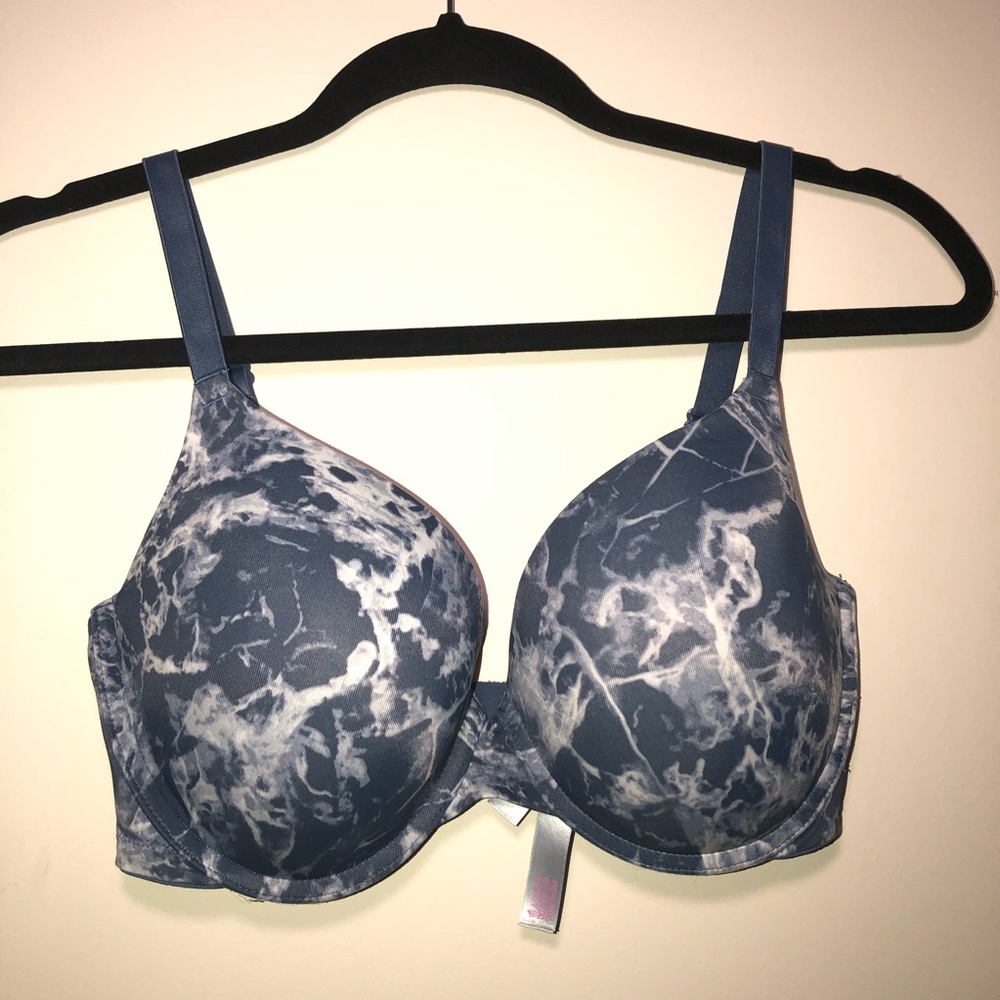 Marble Push-Up VS PINK Bra [32DDD]